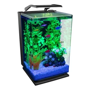 Aquarium 5 Gal Desktop Starter Glass Aquarium Kit Fishbowl Fish Aquatic Pet Supplies Products Home Garden